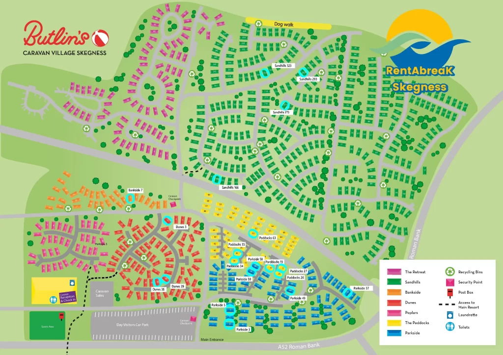 caravan map rentabreak